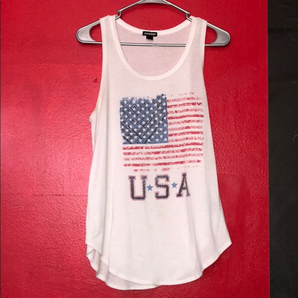 small joe boxer USA tank